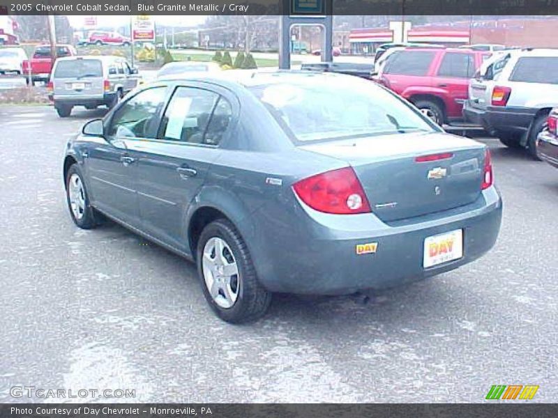 Blue Granite Metallic / Gray 2005 Chevrolet Cobalt Sedan
