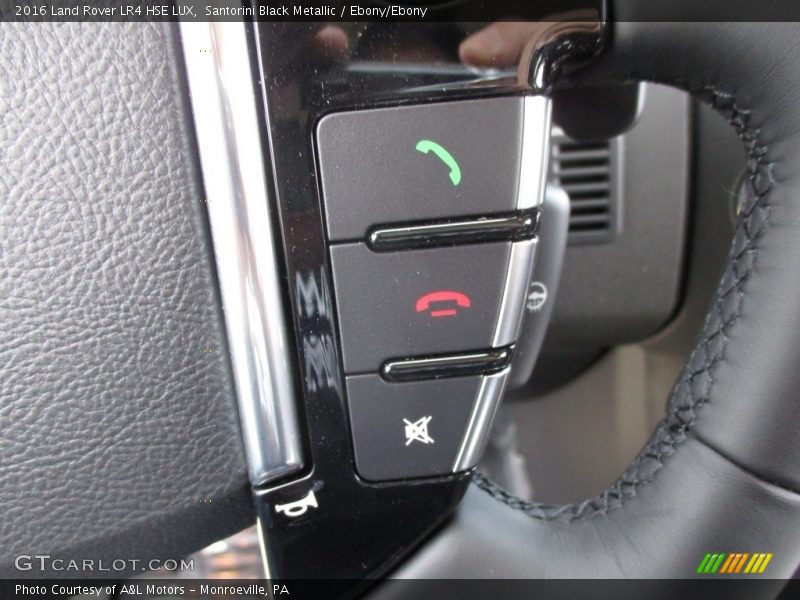Santorini Black Metallic / Ebony/Ebony 2016 Land Rover LR4 HSE LUX