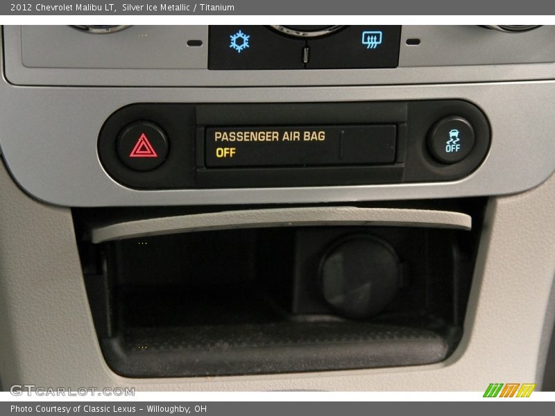 Silver Ice Metallic / Titanium 2012 Chevrolet Malibu LT