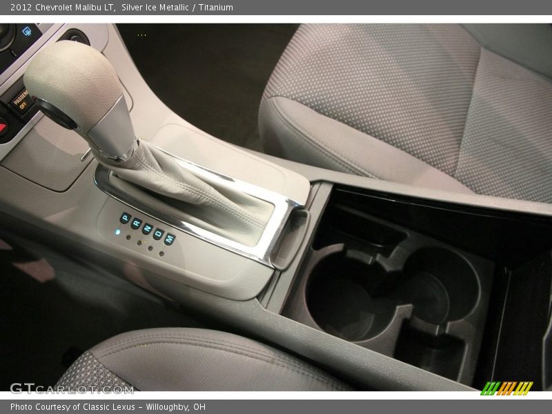 Silver Ice Metallic / Titanium 2012 Chevrolet Malibu LT
