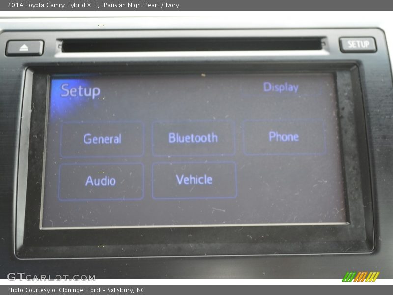 Parisian Night Pearl / Ivory 2014 Toyota Camry Hybrid XLE