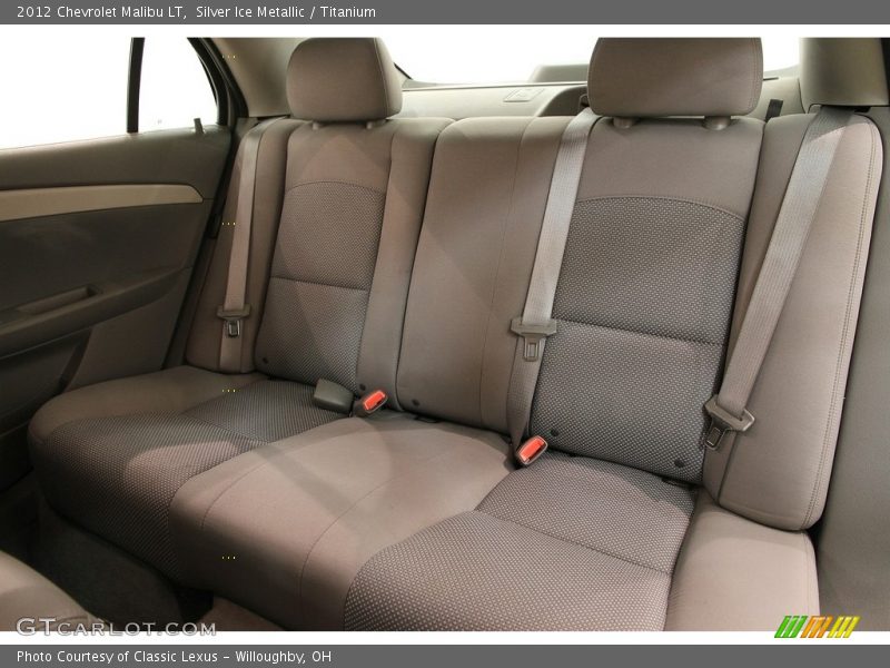 Silver Ice Metallic / Titanium 2012 Chevrolet Malibu LT