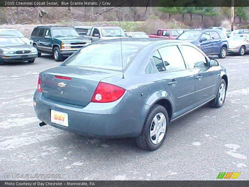 Blue Granite Metallic / Gray 2005 Chevrolet Cobalt Sedan
