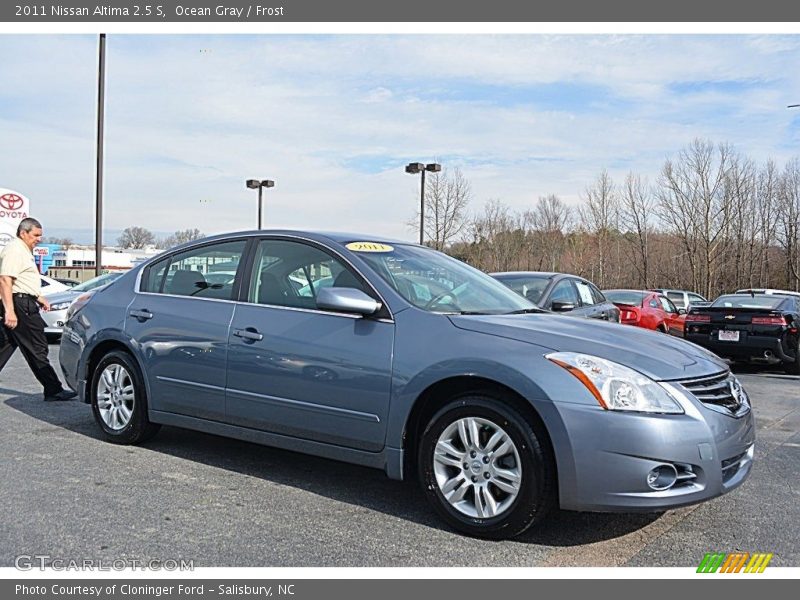 Ocean Gray / Frost 2011 Nissan Altima 2.5 S