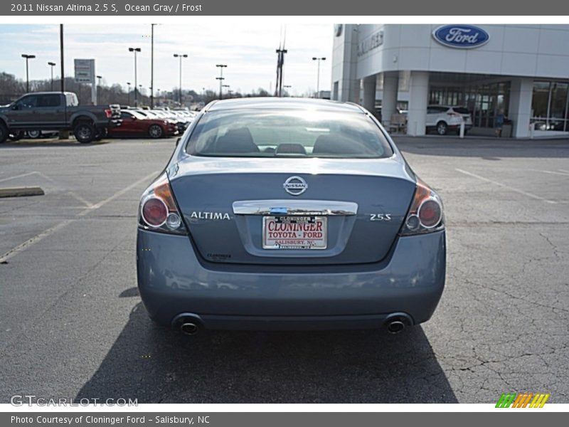 Ocean Gray / Frost 2011 Nissan Altima 2.5 S