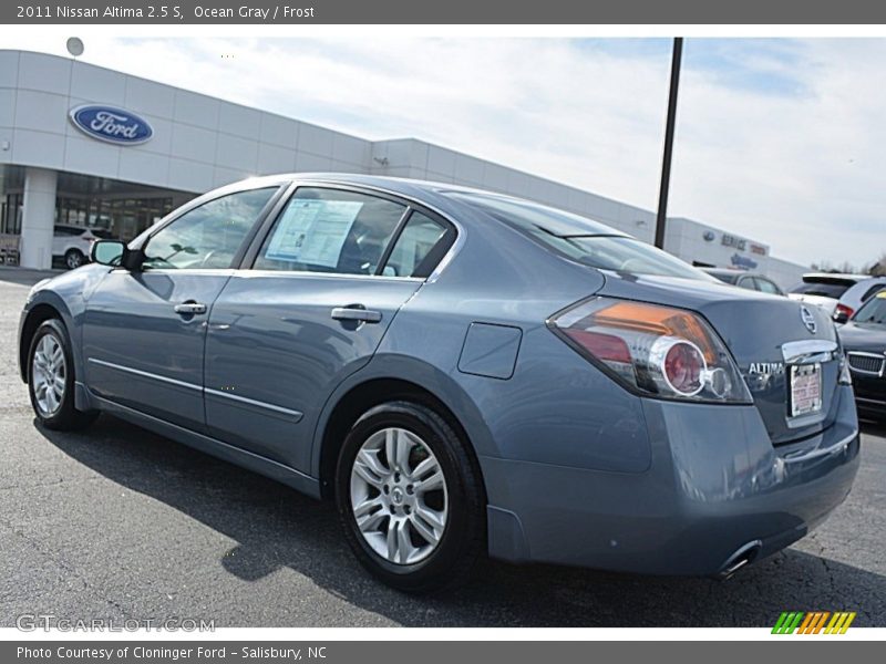 Ocean Gray / Frost 2011 Nissan Altima 2.5 S