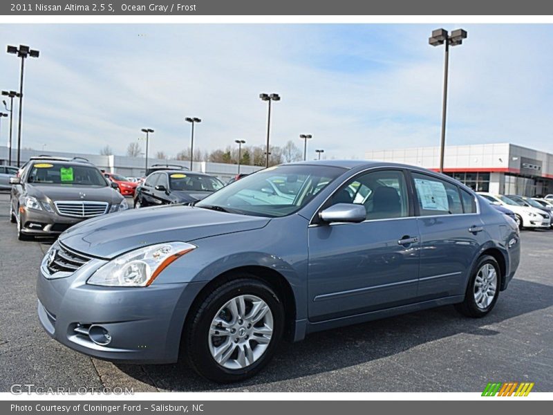 Ocean Gray / Frost 2011 Nissan Altima 2.5 S