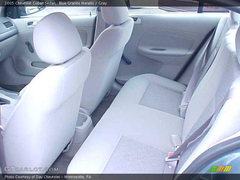 Blue Granite Metallic / Gray 2005 Chevrolet Cobalt Sedan