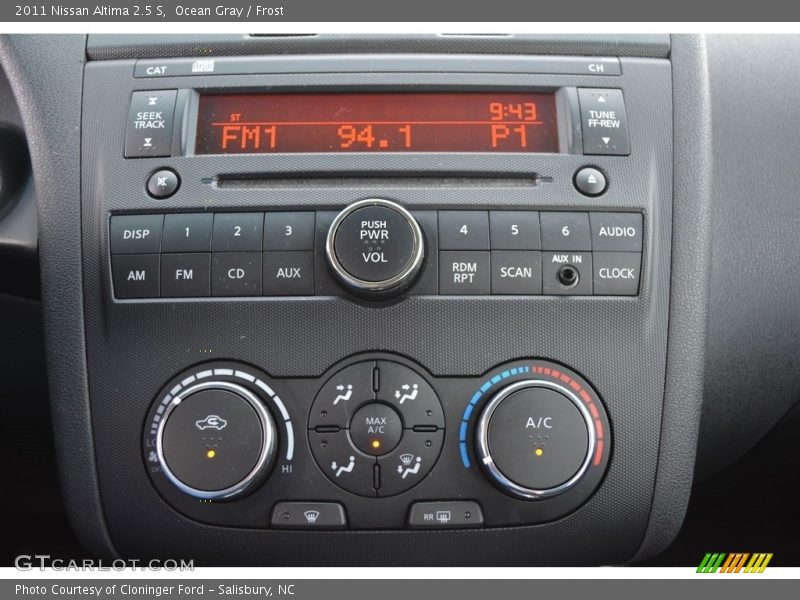 Ocean Gray / Frost 2011 Nissan Altima 2.5 S