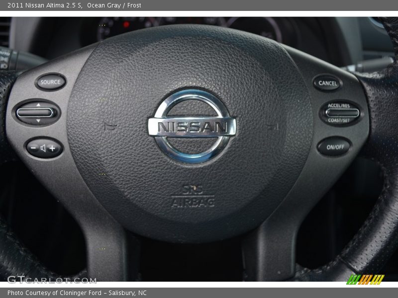 Ocean Gray / Frost 2011 Nissan Altima 2.5 S