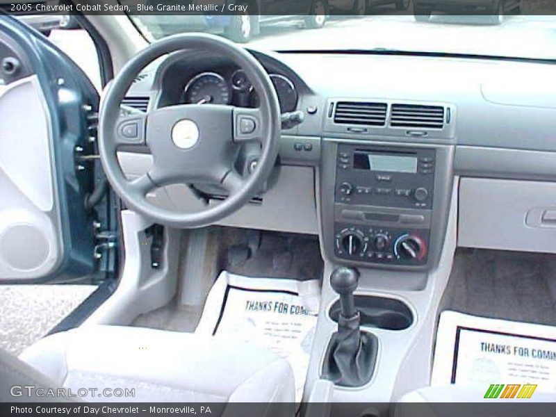 Blue Granite Metallic / Gray 2005 Chevrolet Cobalt Sedan
