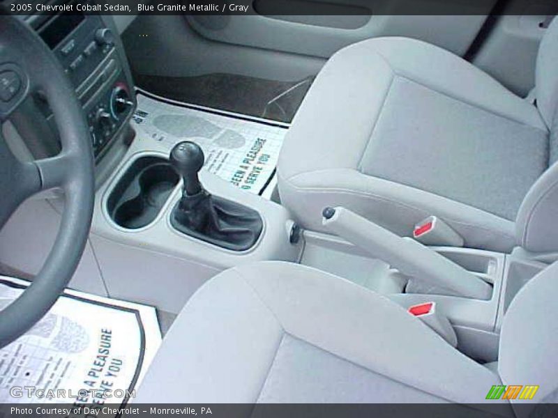 Blue Granite Metallic / Gray 2005 Chevrolet Cobalt Sedan
