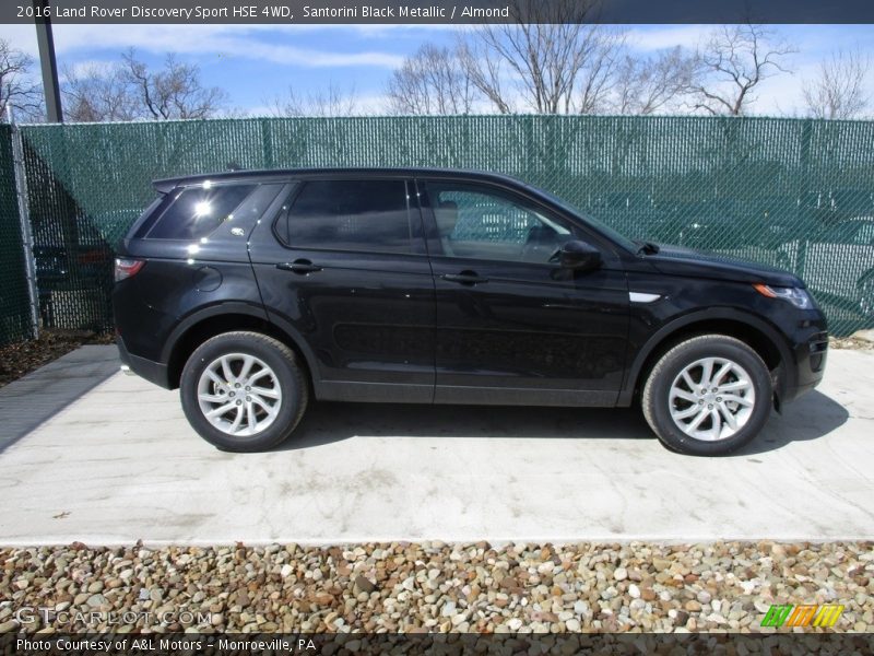 Santorini Black Metallic / Almond 2016 Land Rover Discovery Sport HSE 4WD