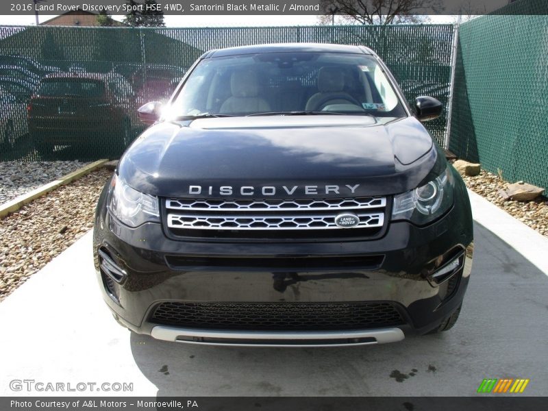 Santorini Black Metallic / Almond 2016 Land Rover Discovery Sport HSE 4WD