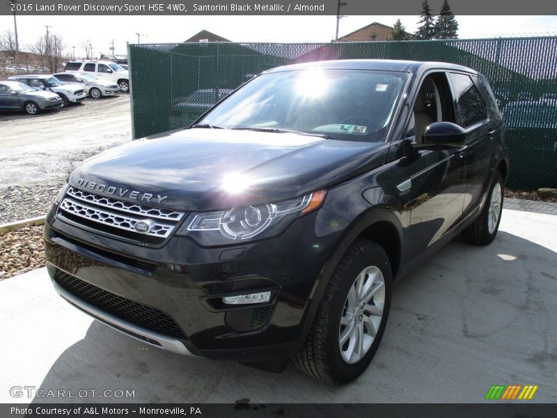 Santorini Black Metallic / Almond 2016 Land Rover Discovery Sport HSE 4WD