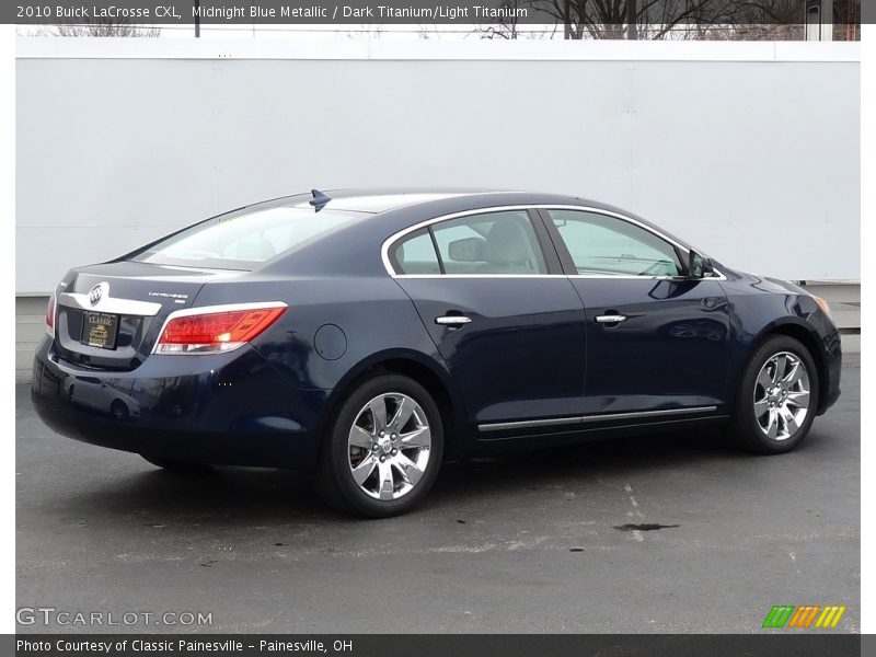 Midnight Blue Metallic / Dark Titanium/Light Titanium 2010 Buick LaCrosse CXL