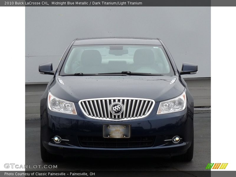 Midnight Blue Metallic / Dark Titanium/Light Titanium 2010 Buick LaCrosse CXL