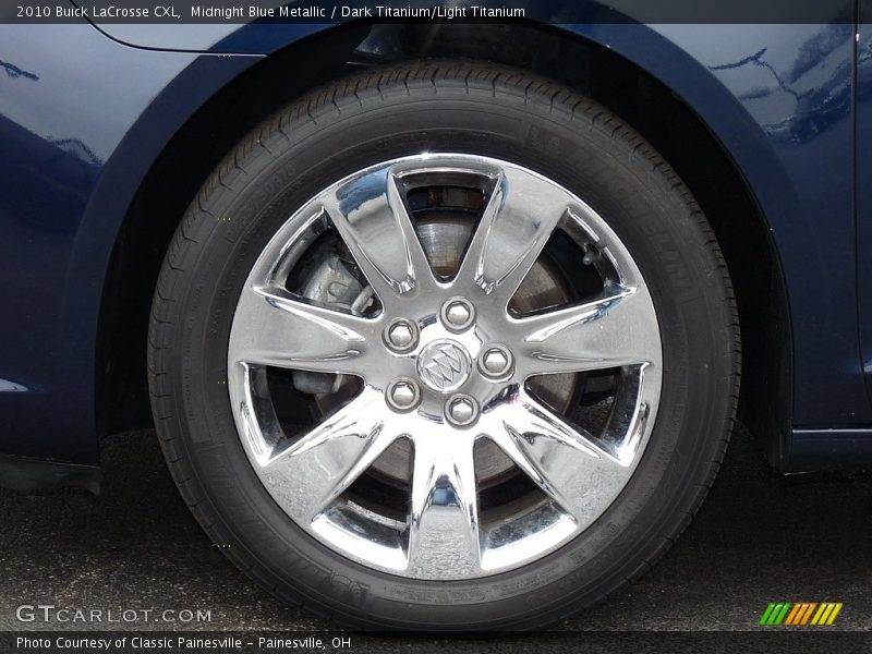 Midnight Blue Metallic / Dark Titanium/Light Titanium 2010 Buick LaCrosse CXL