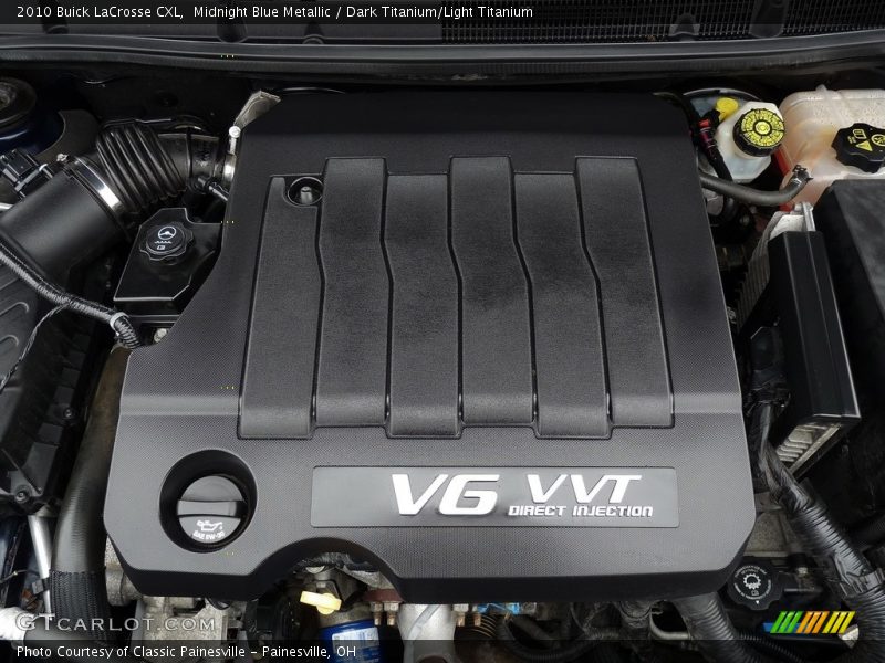 Midnight Blue Metallic / Dark Titanium/Light Titanium 2010 Buick LaCrosse CXL