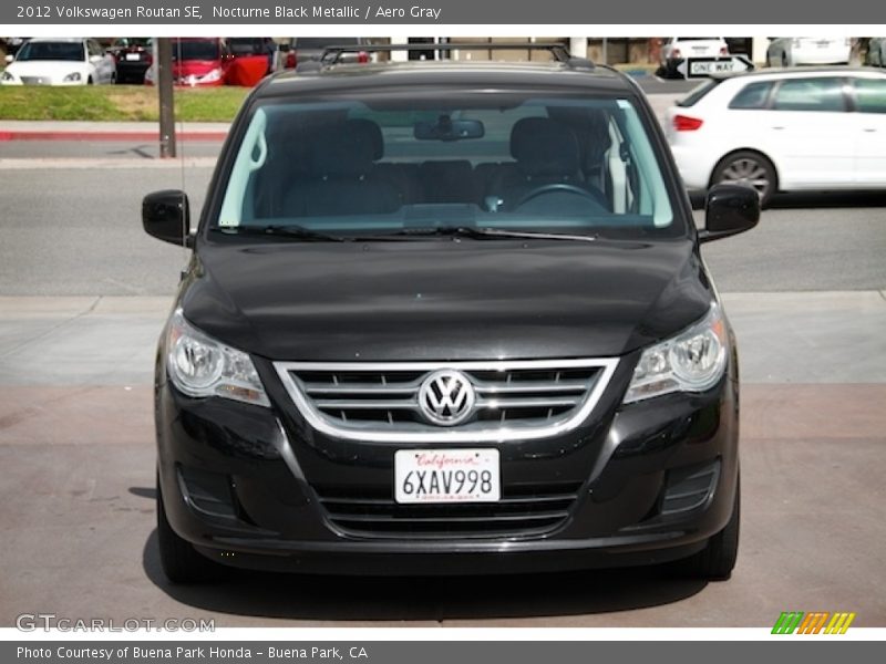 Nocturne Black Metallic / Aero Gray 2012 Volkswagen Routan SE