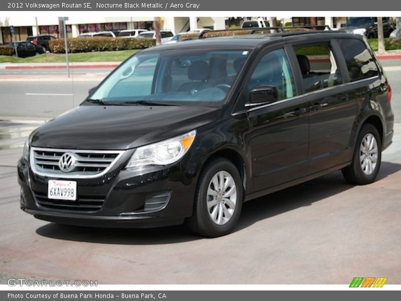 Nocturne Black Metallic / Aero Gray 2012 Volkswagen Routan SE