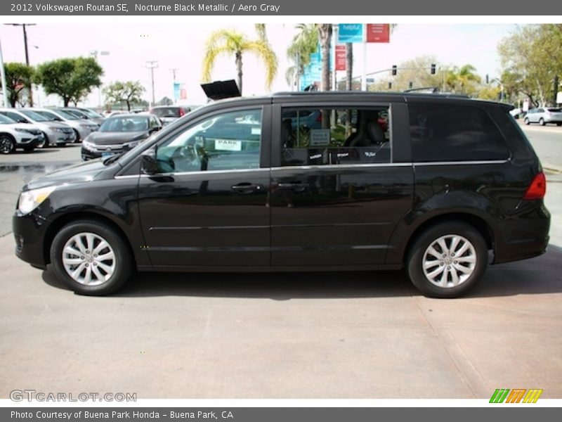 Nocturne Black Metallic / Aero Gray 2012 Volkswagen Routan SE