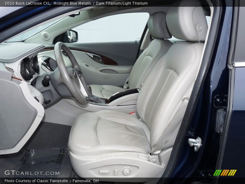 Midnight Blue Metallic / Dark Titanium/Light Titanium 2010 Buick LaCrosse CXL