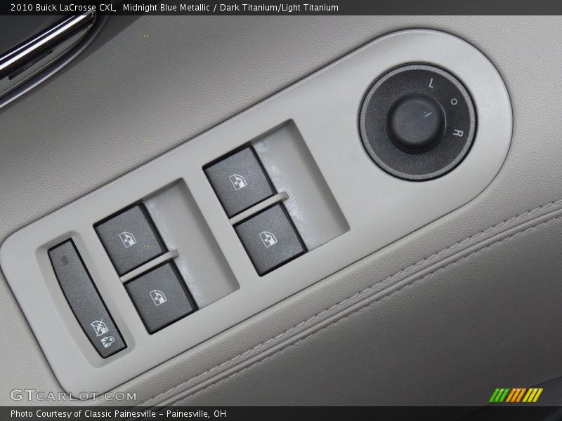 Midnight Blue Metallic / Dark Titanium/Light Titanium 2010 Buick LaCrosse CXL