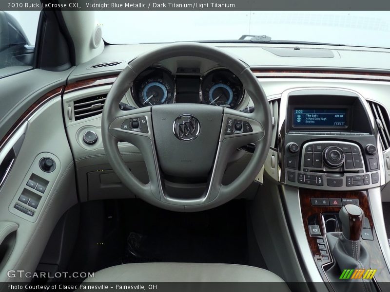 Midnight Blue Metallic / Dark Titanium/Light Titanium 2010 Buick LaCrosse CXL