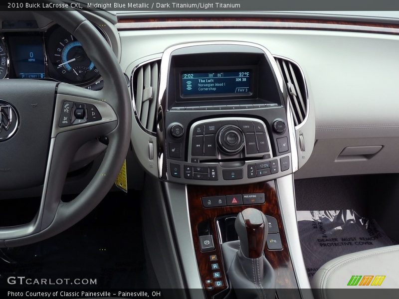 Midnight Blue Metallic / Dark Titanium/Light Titanium 2010 Buick LaCrosse CXL