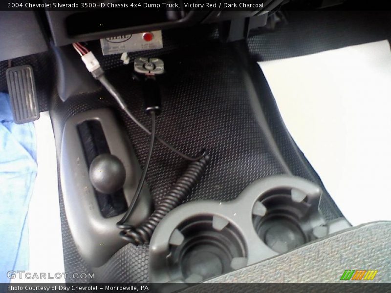 Victory Red / Dark Charcoal 2004 Chevrolet Silverado 3500HD Chassis 4x4 Dump Truck