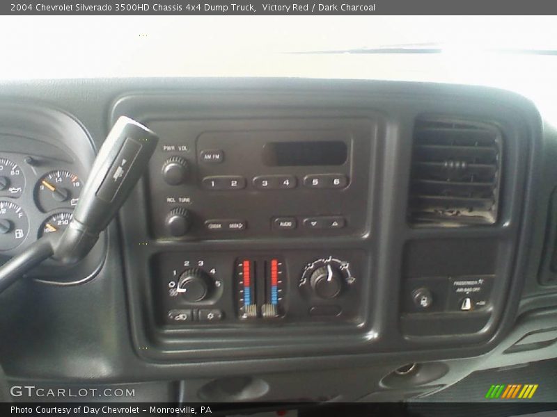 Victory Red / Dark Charcoal 2004 Chevrolet Silverado 3500HD Chassis 4x4 Dump Truck