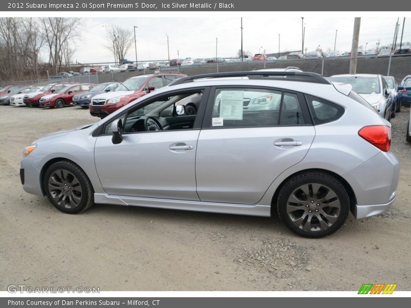 Ice Silver Metallic / Black 2012 Subaru Impreza 2.0i Sport Premium 5 Door