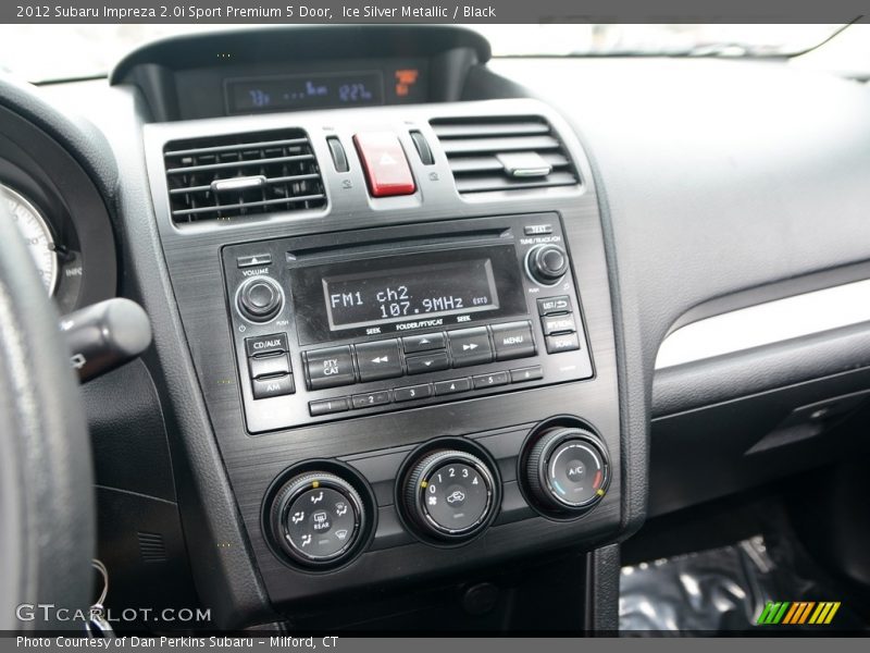 Ice Silver Metallic / Black 2012 Subaru Impreza 2.0i Sport Premium 5 Door