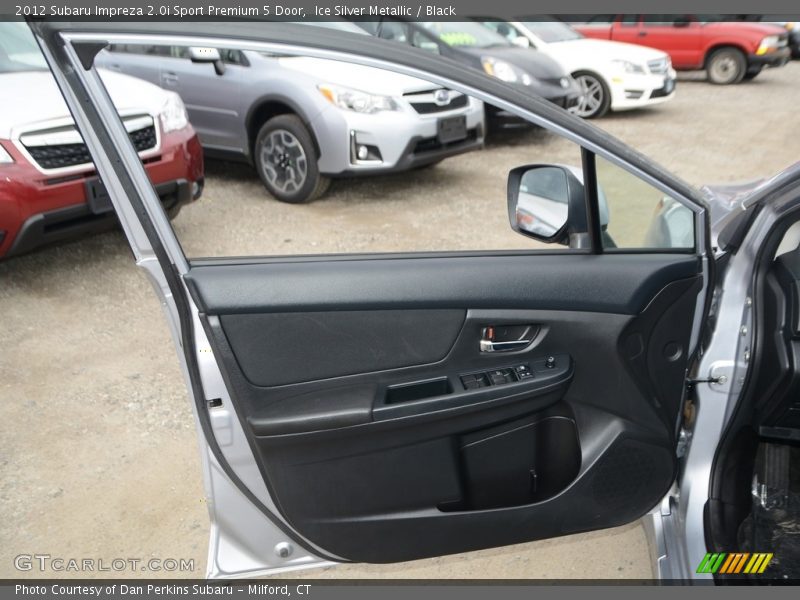 Ice Silver Metallic / Black 2012 Subaru Impreza 2.0i Sport Premium 5 Door