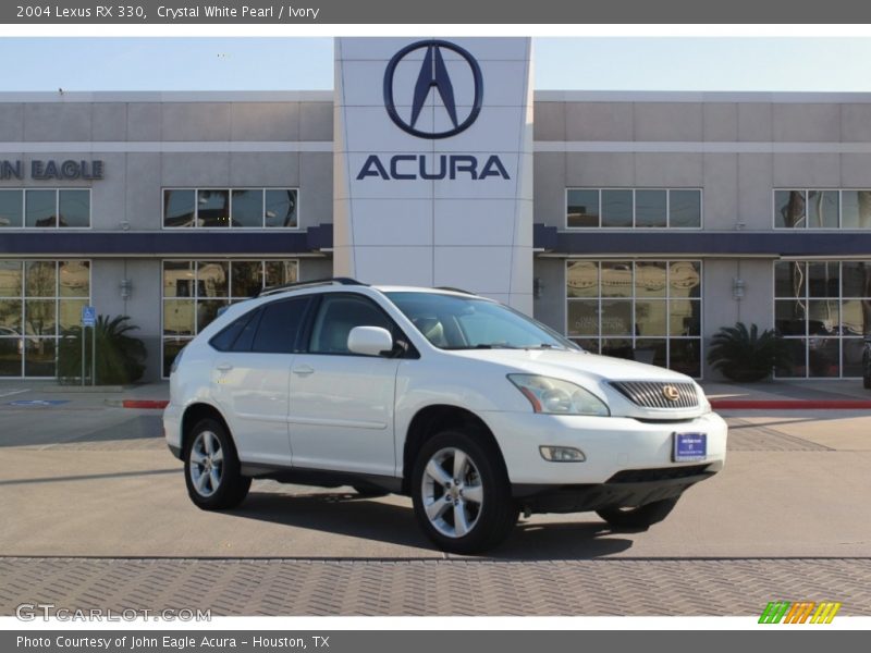 Crystal White Pearl / Ivory 2004 Lexus RX 330