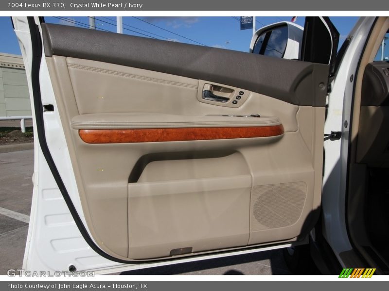 Crystal White Pearl / Ivory 2004 Lexus RX 330