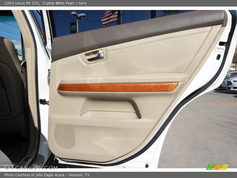 Crystal White Pearl / Ivory 2004 Lexus RX 330