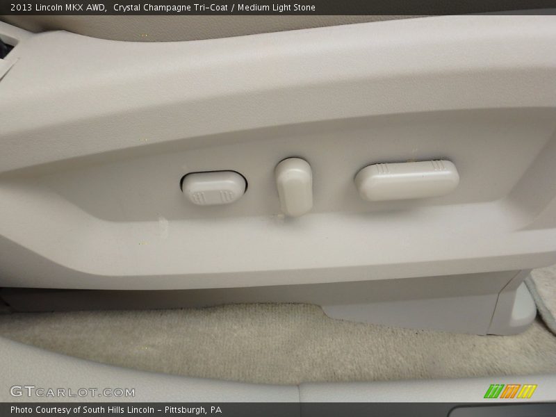Crystal Champagne Tri-Coat / Medium Light Stone 2013 Lincoln MKX AWD