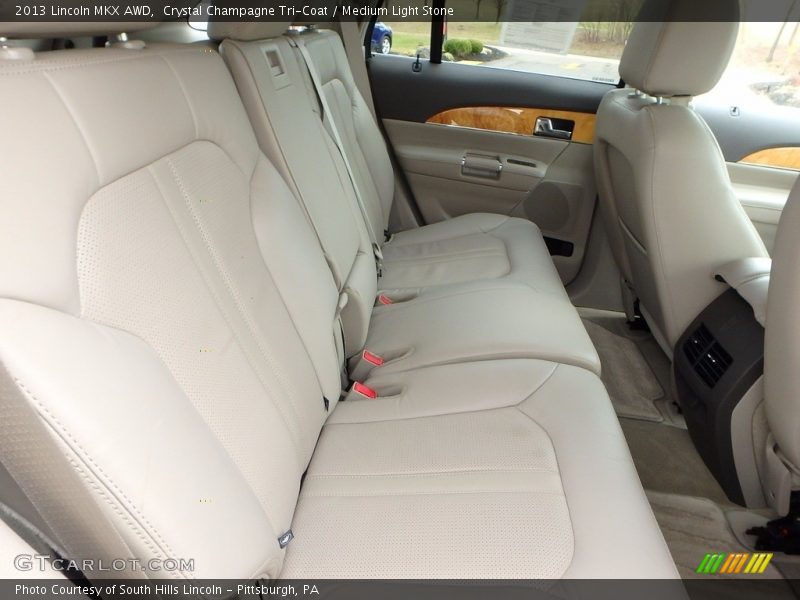 Crystal Champagne Tri-Coat / Medium Light Stone 2013 Lincoln MKX AWD