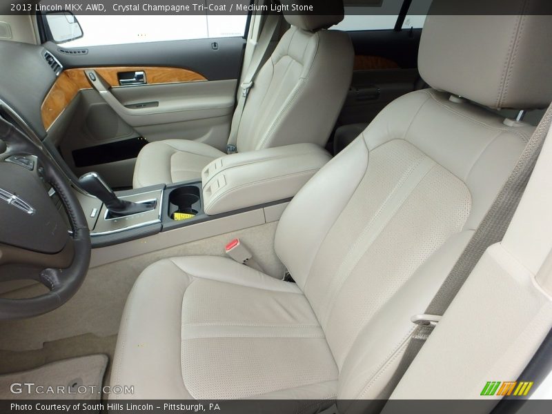 Crystal Champagne Tri-Coat / Medium Light Stone 2013 Lincoln MKX AWD