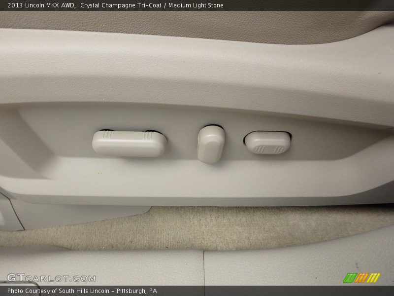 Crystal Champagne Tri-Coat / Medium Light Stone 2013 Lincoln MKX AWD