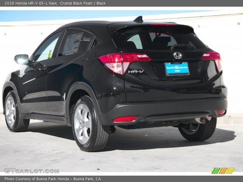 Crystal Black Pearl / Black 2016 Honda HR-V EX-L Navi