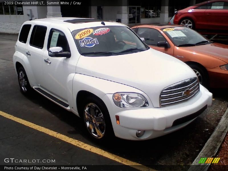 Summit White / Gray 2009 Chevrolet HHR LT