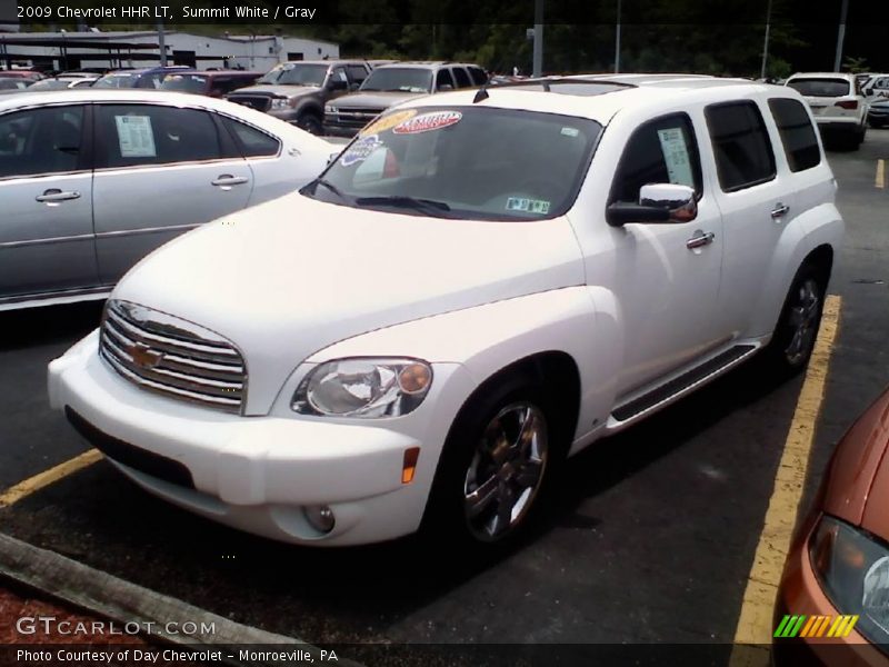 Summit White / Gray 2009 Chevrolet HHR LT