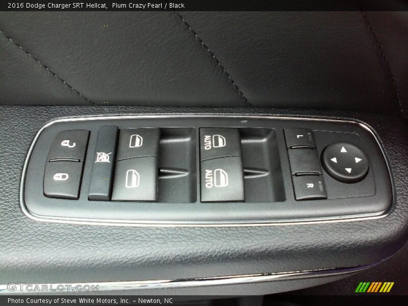 Controls of 2016 Charger SRT Hellcat