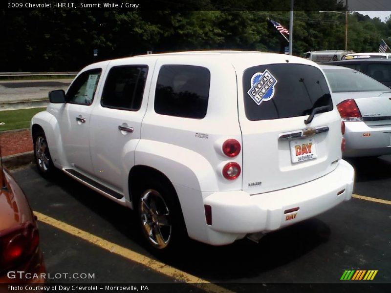 Summit White / Gray 2009 Chevrolet HHR LT
