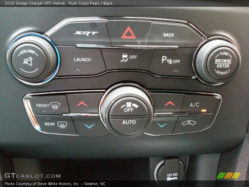 Controls of 2016 Charger SRT Hellcat