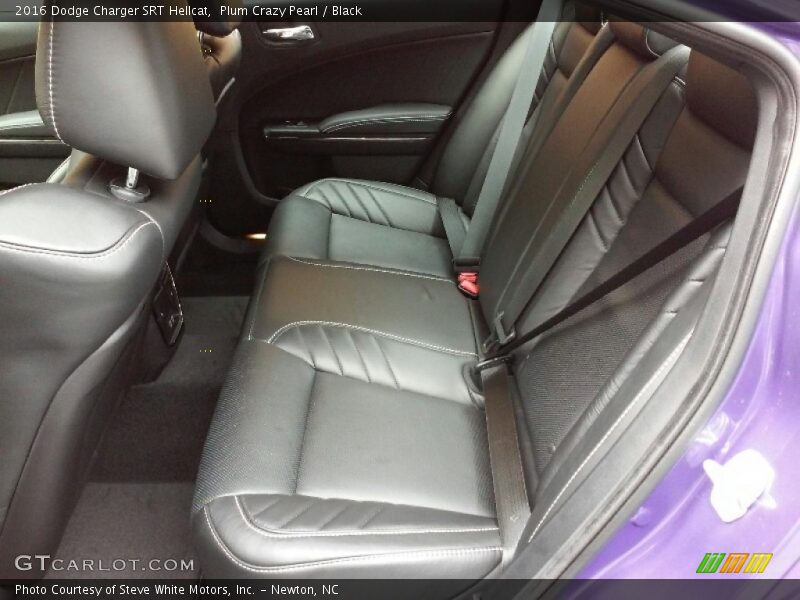 Rear Seat of 2016 Charger SRT Hellcat