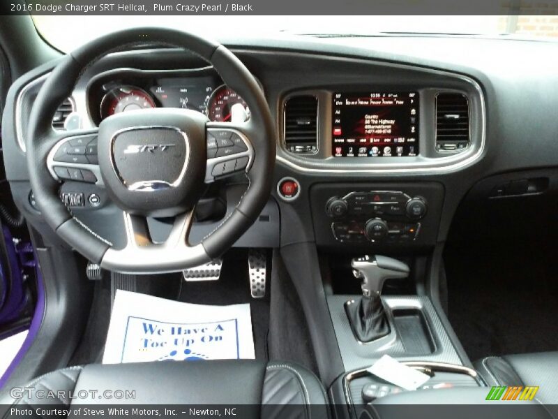Dashboard of 2016 Charger SRT Hellcat
